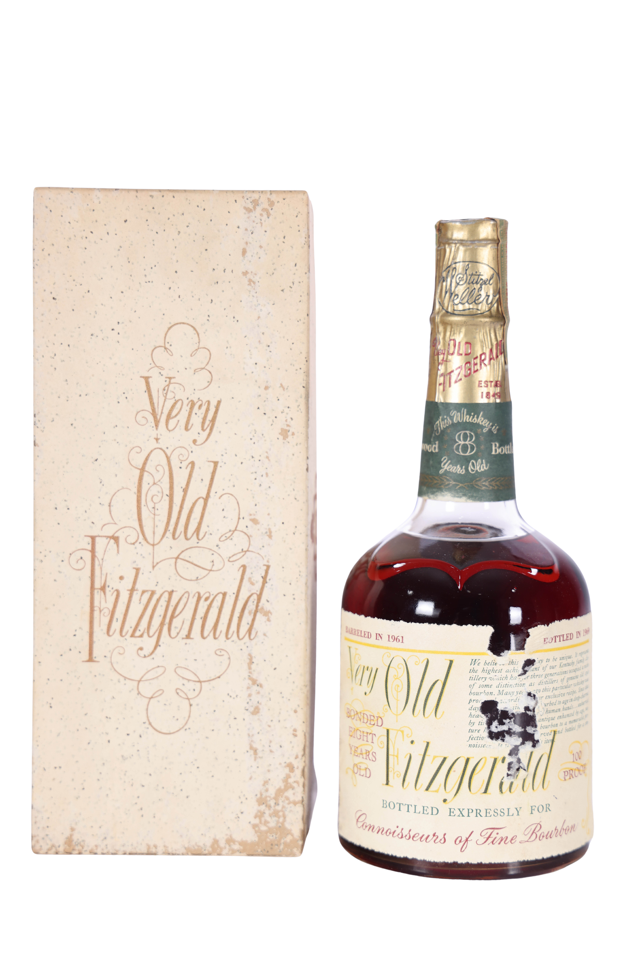 Very Old Fitzgerald 8 Year Bottled in Bond 1962-1970 (4/5 Quart